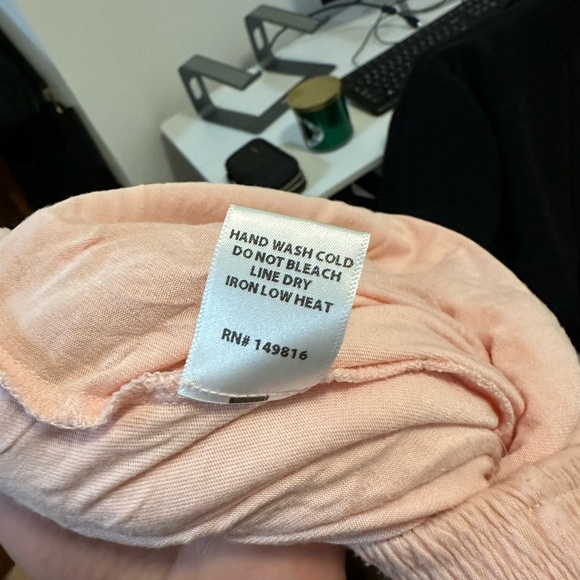 Bloomingdale’s light pink cut out beach maxi dress size small - Picture 11 of 13